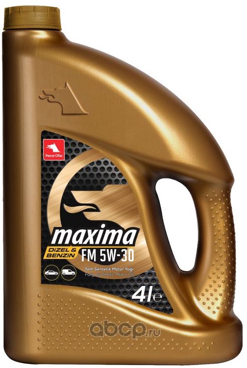 Petrol Ofisi MAXIMA FM 5W-30 синтетическое 4 л  (1120861YG PETROL OFISI)